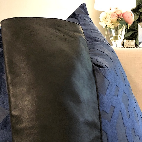 Diane von Furstenberg Black Knee-high Boots 7 1/2! - Picture 4 of 8